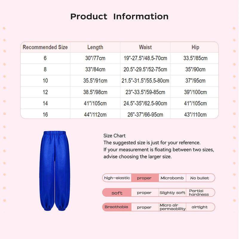 Chiffon Overlay Pants Yoga Pants Loose Wide Leg Pants Modern Classical Dance Pants For Kids Girls Fitness Training Bloomers