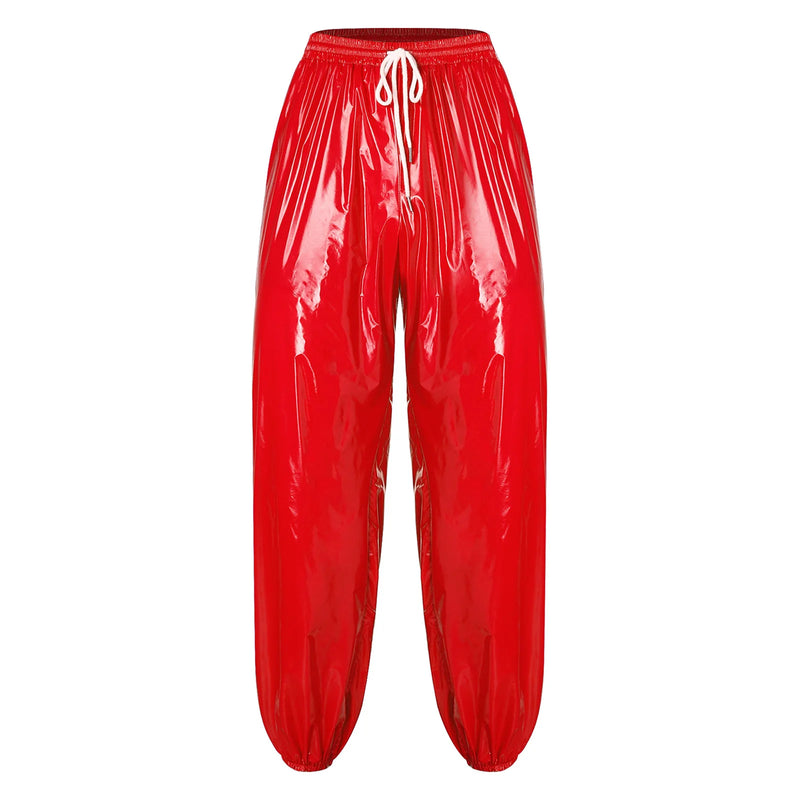Mens Waterproof Jogging Pants Drawstring Waistband Trousers Pants for Dance Workout Quick-drying Beach Cycling Wear Long Pants
