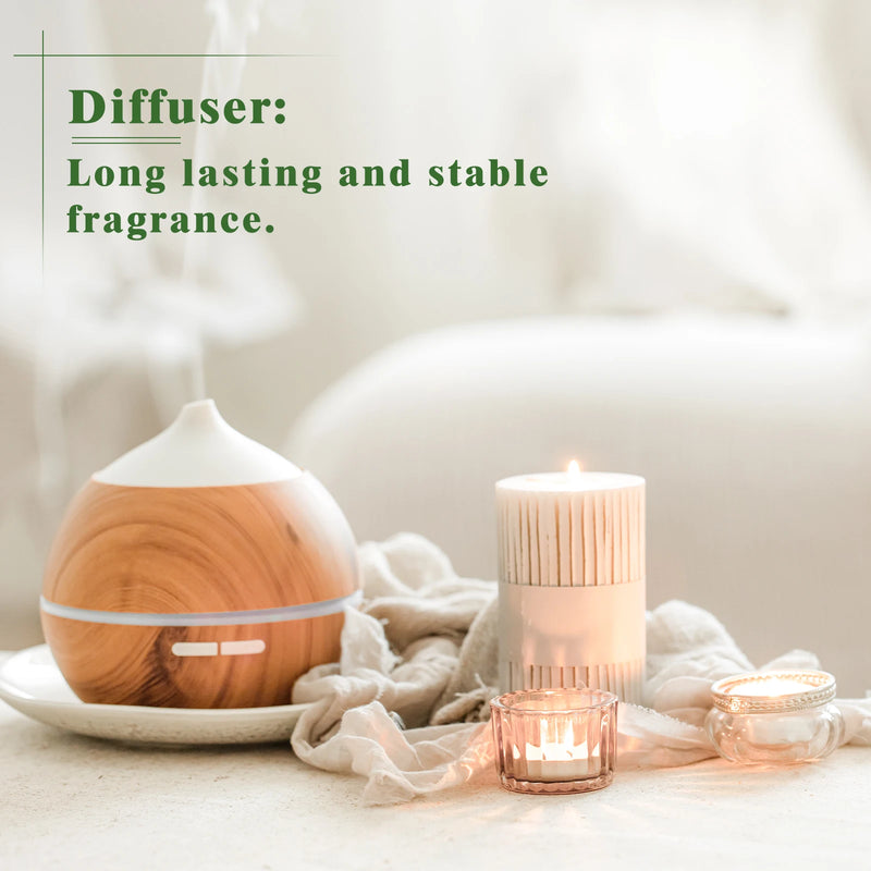 HIQILI Best Essential Oils ,100% Pure Nature for Aromatherapy | Humidifier, Massage,Diffuser, Skin & Hair Care,Perfume DIY-10ML
