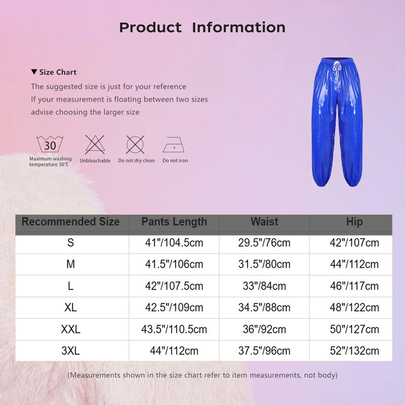 Mens Waterproof Jogging Pants Drawstring Waistband Trousers Pants for Dance Workout Quick-drying Beach Cycling Wear Long Pants