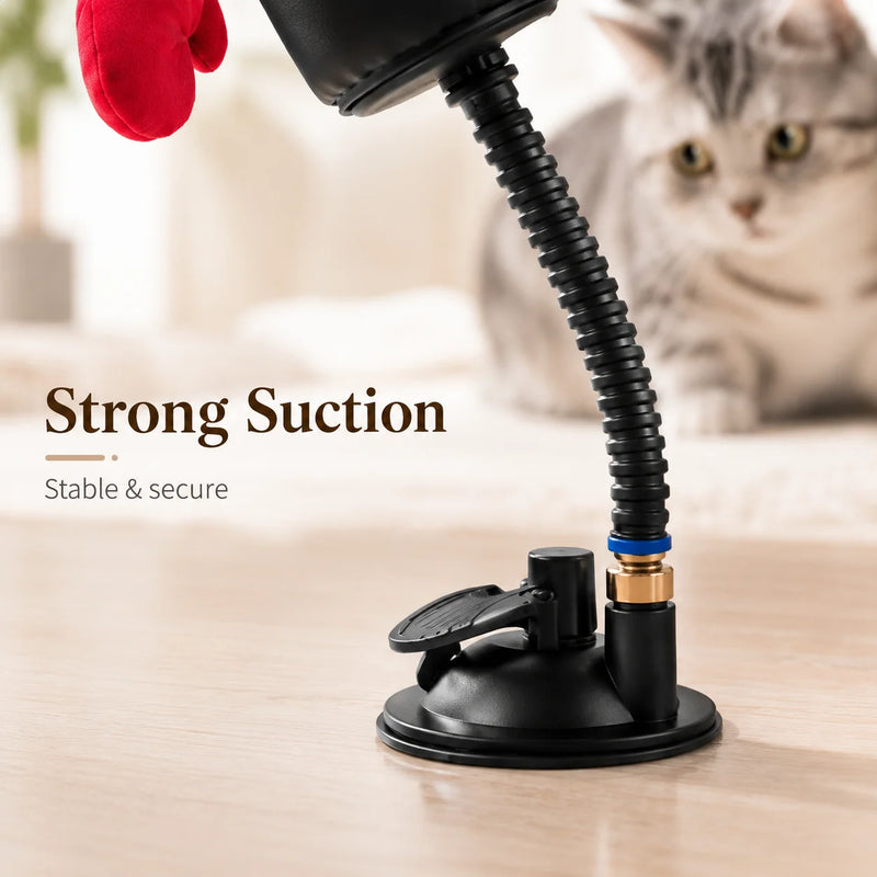 Interactive Cat Boxing Punch Toy, Multifunctional Stimulation Play Game for Indoor Kitten Self-Play & Stress Relief